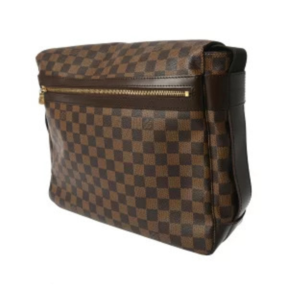 Louis Vuitton Damier Bastille Brown Canvas Shoulder Bag - Picture 2 of 7